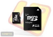 маленькая microSD с адаптером