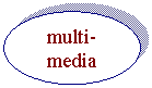 Овал: multi-media