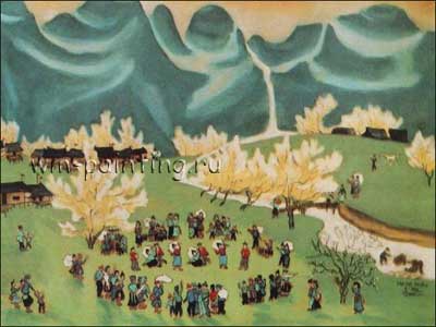 Чу Тхи Тханх, Народный фестиваль в северо-западном Вьетнаме, Ханойский музей