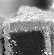 основа новой нанобатареи - кристалл теллурида кадмия