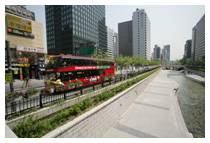 Двухэтажный автобус – обзорный автобус набережной Чонгечона