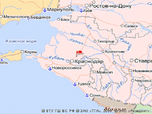 Майкоп где находится в какой области карта